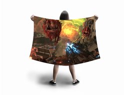 Флаг большой Doom/ Дум №14