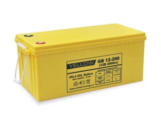 Гелевый аккумулятор Yellow GB 12-200 (12 В, 200 А*ч)