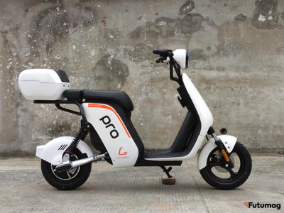 Электроскутер Kugoo V pro 1000W 60V 17.8Ah белый