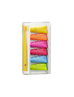 BE YOU НАБОР 6 ВКУСОВ + ЗУБНАЯ ЩЕТКА ULTRA SOFT CS 5460