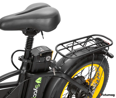 Электровелосипед SYCCYBA H1 (F10) DUAL 23AH желтый