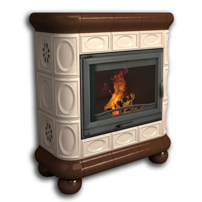 Изразцовый камин КимрПечь Медальон