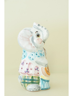 Слоник с мандолиной (колокольчик)