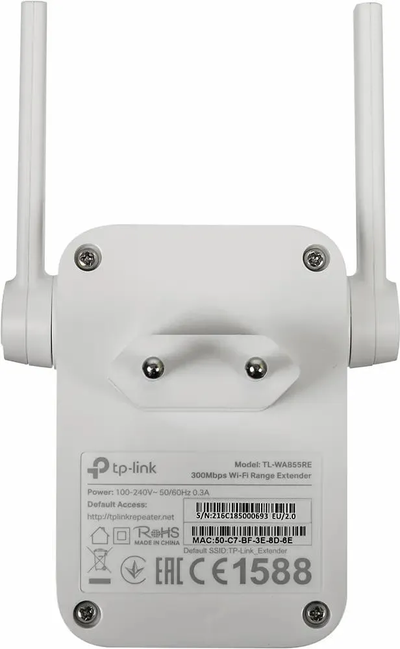 Усилитель WI-FI  TP-LINK  WA855RE Белый