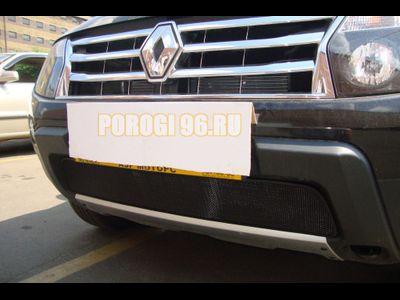 Защита радиатора Renault Duster 2011-2015 black