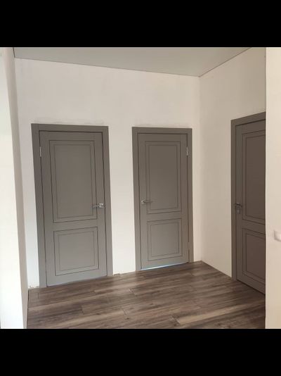 ДВЕРНАЯ ЛИНИЯ. ДЕКАНТО. SOFT TOUCH СЕРЫЙ БАРХАТ