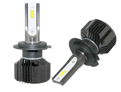 Светодиодные лампы E5 H7 (ip68), 12v 25w 3000Lm 6000K, Seoul CSP Y19 (комплект, 2шт)