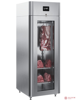 Шкаф холодильный POLAIR CS107-Meat стеклянная дверь, тип 1