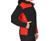 Куртка флисовая &quot;СИРИУС-ТЕХНО&quot; (флис дублированный) черная с красным
