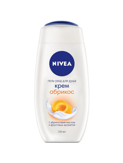 Гель для душа NIVEA Крем - Абрикос 250 г