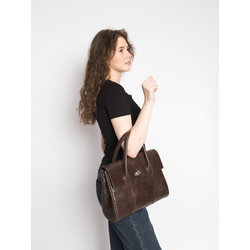 Деловая сумка Valenza Premium brown (арт. 5076-52)