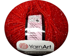 Christmas (Yarn Art) пряжа цвет № 11 красный