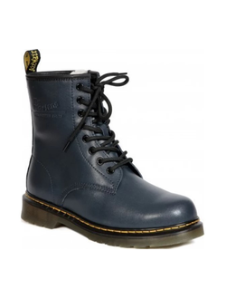 Ботинки Dr Martens 1460 Dark Blue Smooth Fleece