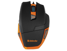 Defender Warhead GM-1500 Black-Orange USB