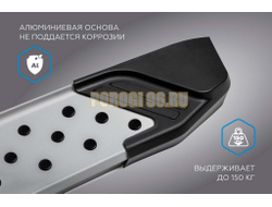 Пороги "Bmw-Style V2" для Jaecoo J8 2024-