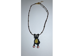 Подвеска с янтарем