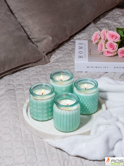 Набор подсвечников Тиффани 4 шт.