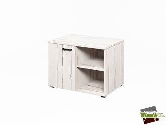Тумба под аппаратуру L-280 Таксония Айвори 820*580*610 мм (Ш*Г*В)