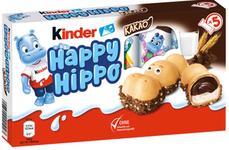 Батончик Kinder Happy Hippо 103гр (10 шт)