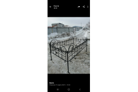 Ограда №16 кованая
Высота полотна - 40 (60) см;
Каркас - квадрат 10 мм/столбы 25*25;
Рисунок - квадрат 10 мм;
Цена - 3300 (с лаком+150) р. за п.м.