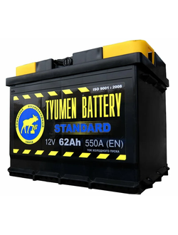 АКБ 6СТ-62 Тюмень  о.п.