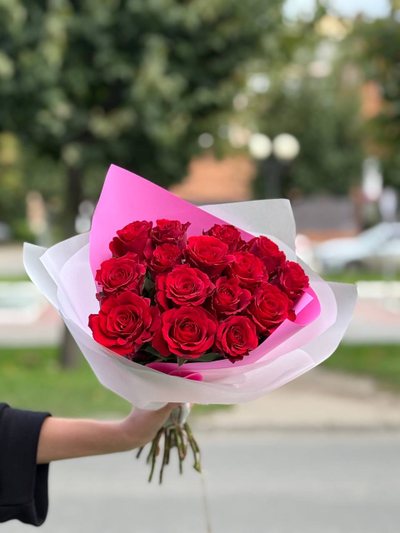 Букет "Красный бархат "