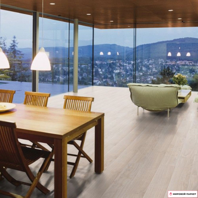 Ламинат Kronostar Galaxy Дуб Вейвлесс Белый D 2873 купить в интернет-магазине mirovoy-parquet.ru