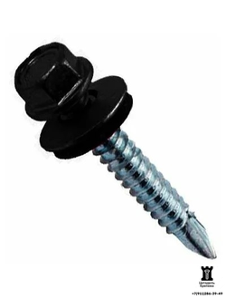 Саморез кровельный DAXMER 4.8х35 RAL 9005 (250 шт)