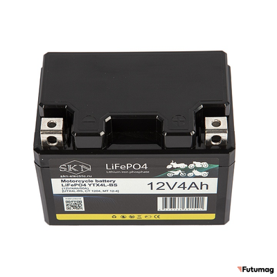 Аккумулятор для мототехники SKN LiFePO4 YTX4L-BS (12V/4Ah/50A)