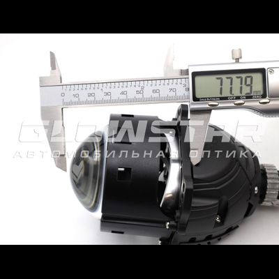 Билед модули Aozoom A15 24 вольта, 3.0 дюйма, 2 чипа, 5500K, 24V, 58W/65W, крепление 3R и съемное гаечное