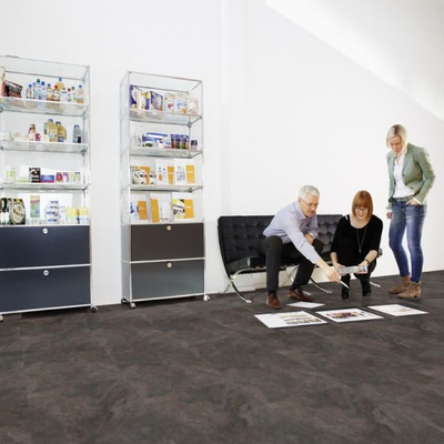 Виниловый пол Wineo 800 Stone Silver Slate DLC00087 замковый