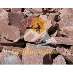 Бут красный обожженный песчаник
