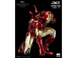 Железный Человек (Iron Man) - Коллекционная фигурка 1/12 SCALE The Infinity Saga DLX Iron Man Mark 6 (3Z05000C0) - Threezero