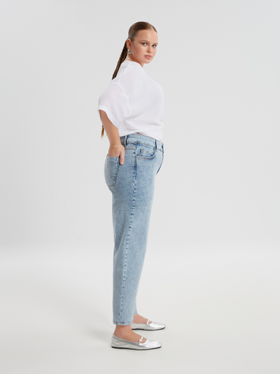 Джинсы голубые