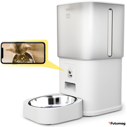 Кормушка для кошек с камерой HHOLOVE Automatic Cat Feeder