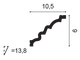 Карниз C326 MANOIR - 10,5*9*200см