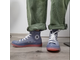 кеды с оранжевой подошвой Converse Chuck Taylor All Star Cx Blue Slate  голубой сланец 167808C