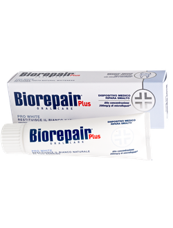 Зубная паста Pro White Plus сохраняющая белизну, 75 мл, BioRepair