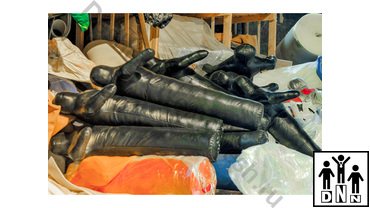 манекен борьба кожа одноногий