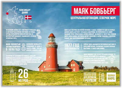 (RU) Маяки мира. Дания. Маяк Бовбьерг