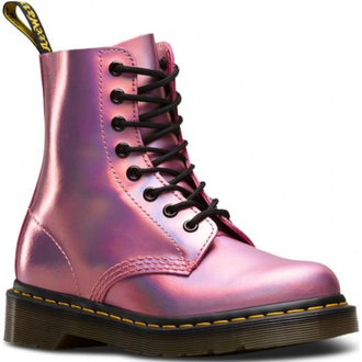 Ботинки Dr. Martens 1460 Pascal Iced Metallic 8 Eye розовые