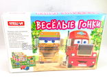 Настольная игра-ходилка &quot;Веселые гонки&quot; оптом (6+)