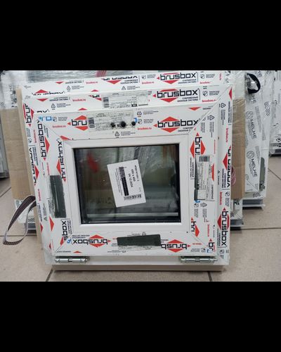 000010 Окно ширина 450 высота 400. Профиль Melke 60 , 32 стеклопакет, ФРАМУЖНОЕ ОТКРЫВАНИЕ