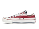 Кеды Converse All Star белые с американским флагом женские фото