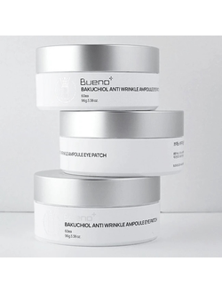 Bueno Патчи для век с бакучиолом и ретинолом - Bakuchiol Anti Wrinkle Ampoule Eye Patch 60 шт
