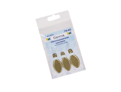 Нитковдеватели металлические 3шт Gamma TN-03