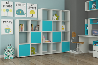 Квадро стеллаж С3 (без фасадов)