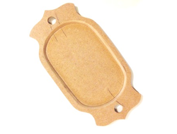 Заготовка для росписи и декупажа Тарелка поднос Конфета 150*290 мм