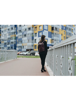 Рюкзак Kerk! Sepia Вишневый