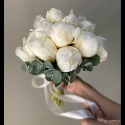 Букет невесты &amp; Бутоньерка № 1366